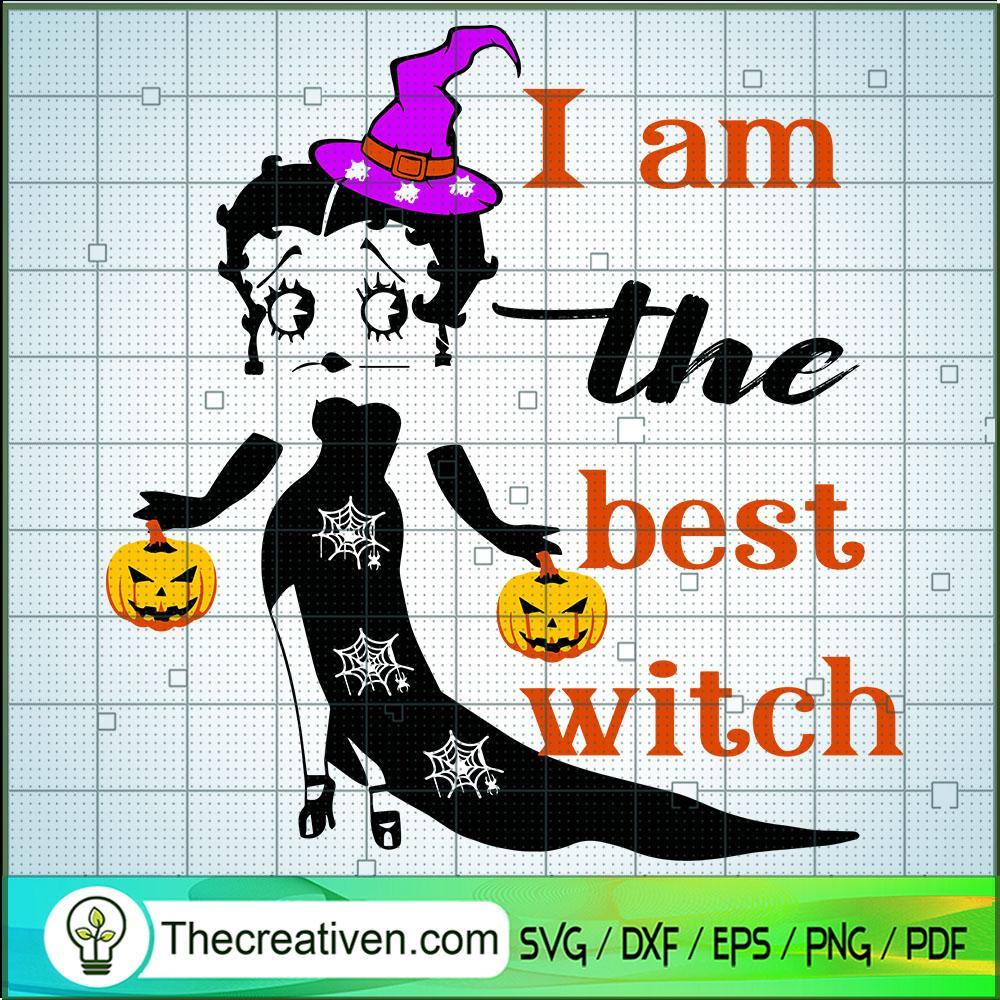 I Am The Best Witch SVG Cut File for Cricut & Silhouette 1 I Am The Best Witch SVG Cut File for Cricut & Silhouette