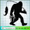 Bigfoot Fishing SVG, Sasquatch Gone Fishing SVG, Fishing SVG 3 91 copy 10