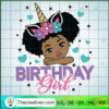 Birthday Girl Unicorn SVG, Black Girl SVG, Unicorn SVG 2 101 copy 7