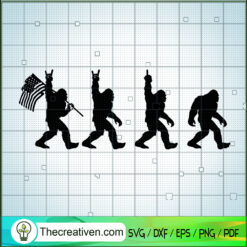 Bigfoot SVG Cut File for Cricut & Silhouette