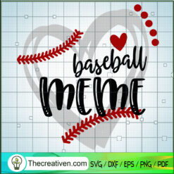 Baseball Meme SVG, Grunge Baseball SVG, Sports SVG