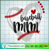 Baseball Mimi SVG, Grunge Baseball SVG, Sports SVG 3 38 copy 15