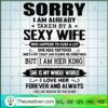 Sorry I Am Already Taken By SVG Cut File for Cricut 2 22 copy 16