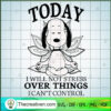 To Day I Will Not Stress SVG, Snoopy Meditation SVG, Snoopy SVG