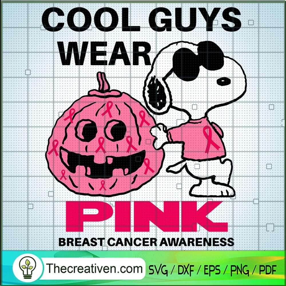 Cool Guys Wear Pink SVG, Snoopy Cancer SVG, Cancer Awareness SVG 1 Cool Guys Wear Pink SVG, Snoopy Cancer SVG, Cancer Awareness SVG