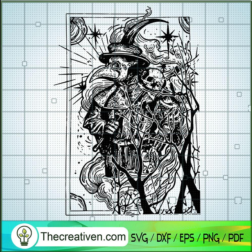Horror Black Crow SVG, Ravens SVG, Halloween SVG 1 Horror Black Crow SVG, Ravens SVG, Halloween SVG