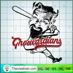 Ghoulardians Baseball SVG Cut File for Cricut & Silhouette