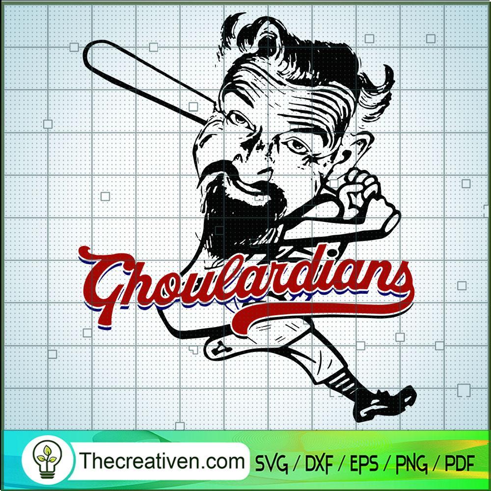 Ghoulardians Baseball SVG Cut File for Cricut & Silhouette 1 Ghoulardians Baseball SVG Cut File for Cricut & Silhouette