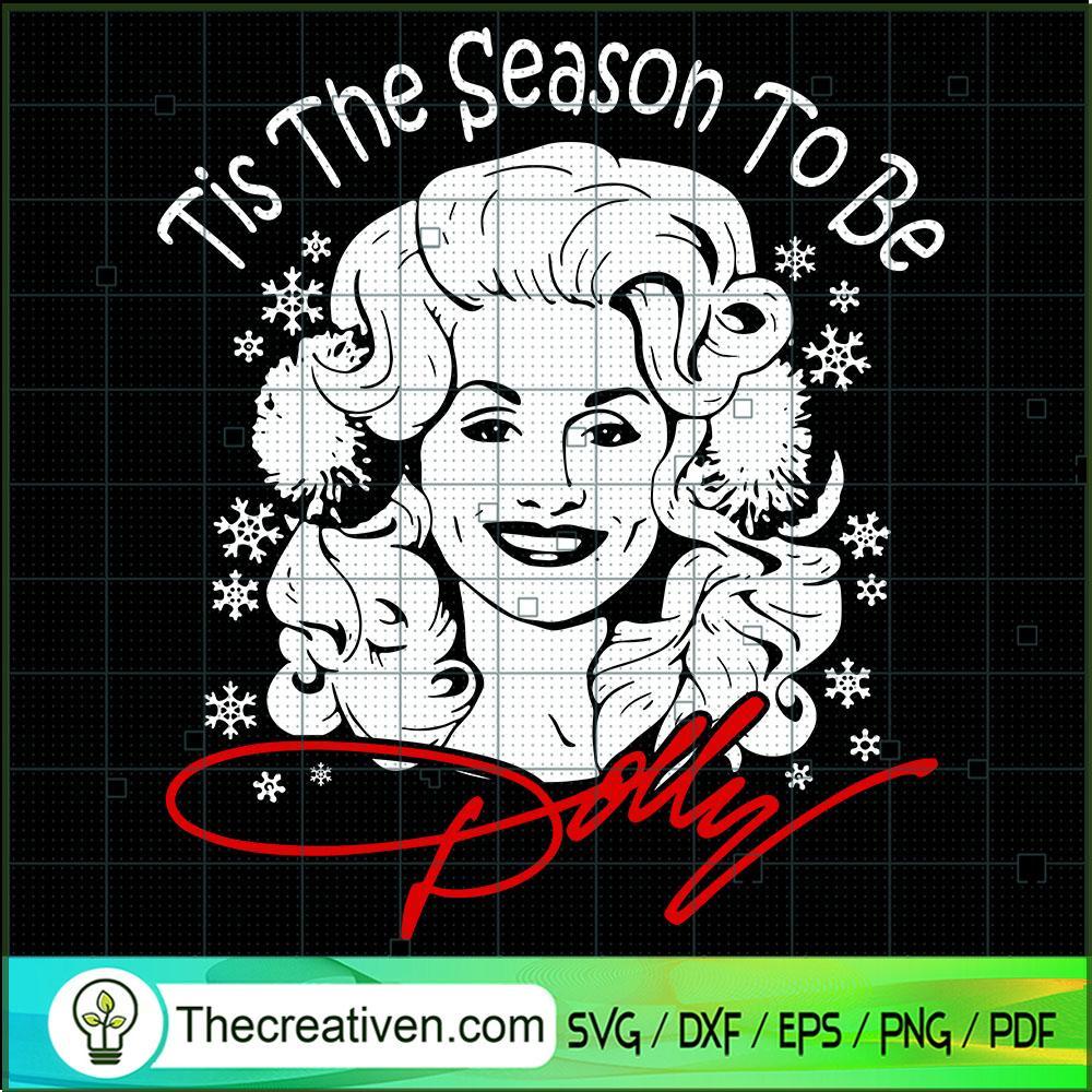 Tis The Season To Be SVG, Dolly SVG, Singer SVG 1 62 copy 10