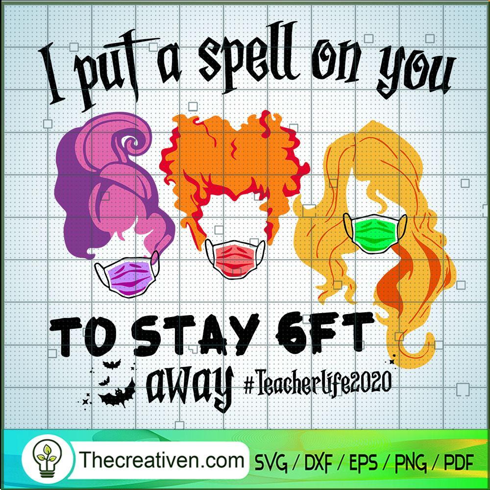 I Put a Spell on You SVG Cut File for Cricut & Silhoue Design 47139 1 I Put a Spell on You SVG Cut File for Cricut & Silhoue Design 47139