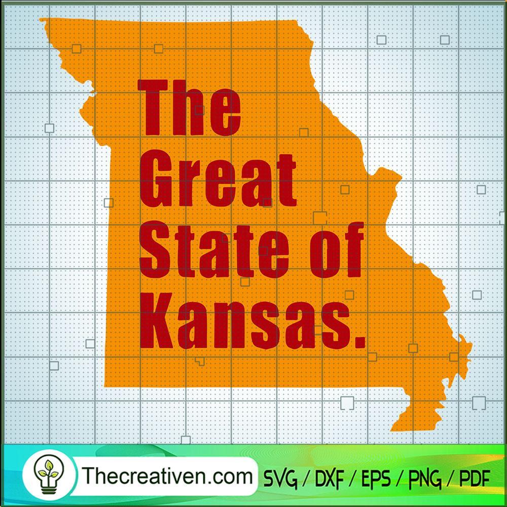 The Great State Of Kansas SVG, Kansas SVG, Americans SVG 1 The Great State Of Kansas SVG, Kansas SVG, Americans SVG