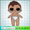 Lil Bro Cheer SVG, LOL Lil Outrageous Littles SVG, Doll SVG 3 25 copy 16