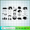 Camping Bundle SVG, Wildlife Clipart, Wildlife SVG, Happy Camper SVG 2 19 copy 17