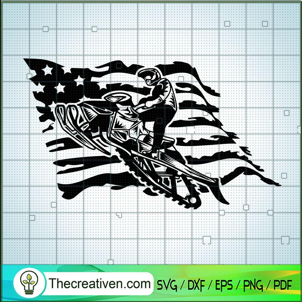 US Snowmobile Jump SVG, Snowmobiler SVG, US Flag SVG 1 US Snowmobile Jump SVG, Snowmobiler SVG, US Flag SVG