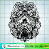Stormtrooper Floral Skull SVG, Star Wars SVG, Skull SVG 3 77 copy 9
