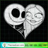 Jack And Sally In Heart SVG Cut File for Cricut & Silh Design 46554 3 58 copy 10