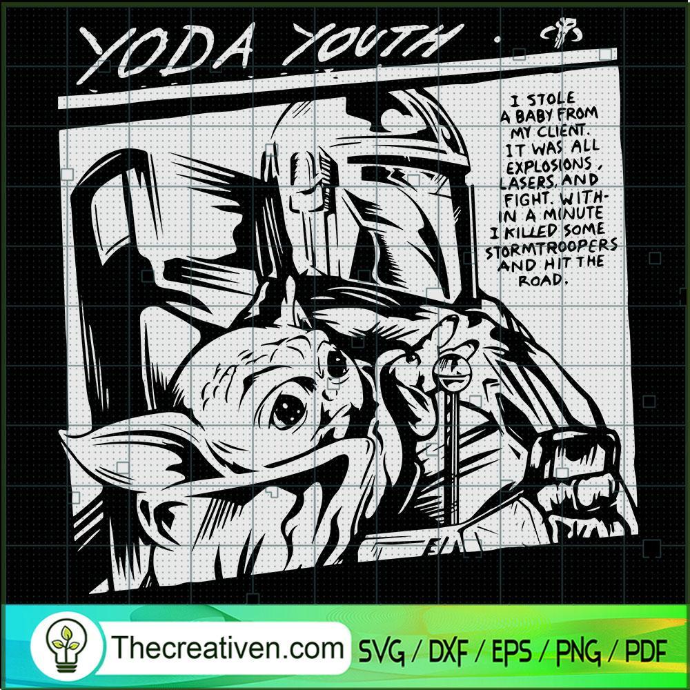 Mandalorian SVG, Yoda Youth SVG, Star Wars SVG 1 54 copy 13