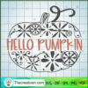 Hello Pumpkin SVG, Pumpkin SVG, Halloween SVG 3 38 copy 13