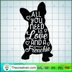 All You Need Is Love And A F SVG Cut File for Cricut
