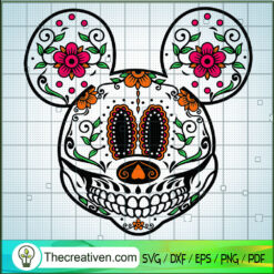 Day of the Dead SVG Cut File for Cricut & Silhouette