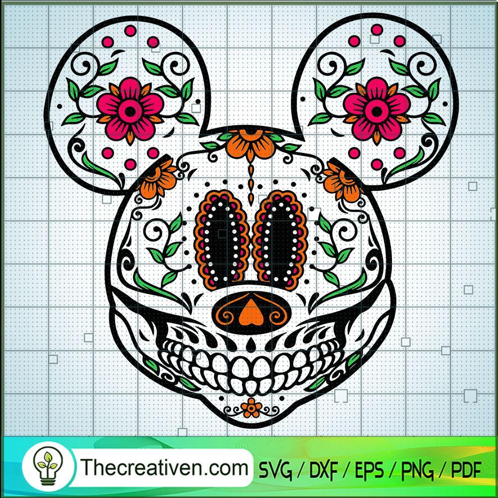 Day of the Dead SVG Cut File for Cricut & Silhouette 1 Day of the Dead SVG Cut File for Cricut & Silhouette