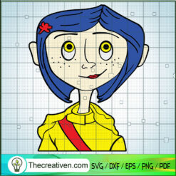 Coraline SVG, Halloween SVG, Scary SVG