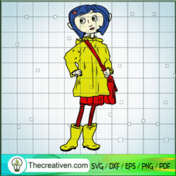 Coraline  SVG, Halloween SVG, Horror SVG