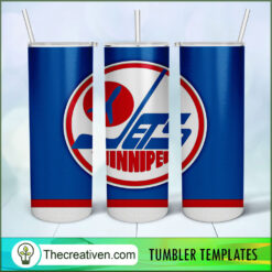 Winnipeg Jets Skinny Tumbler Wrap – Digital Download