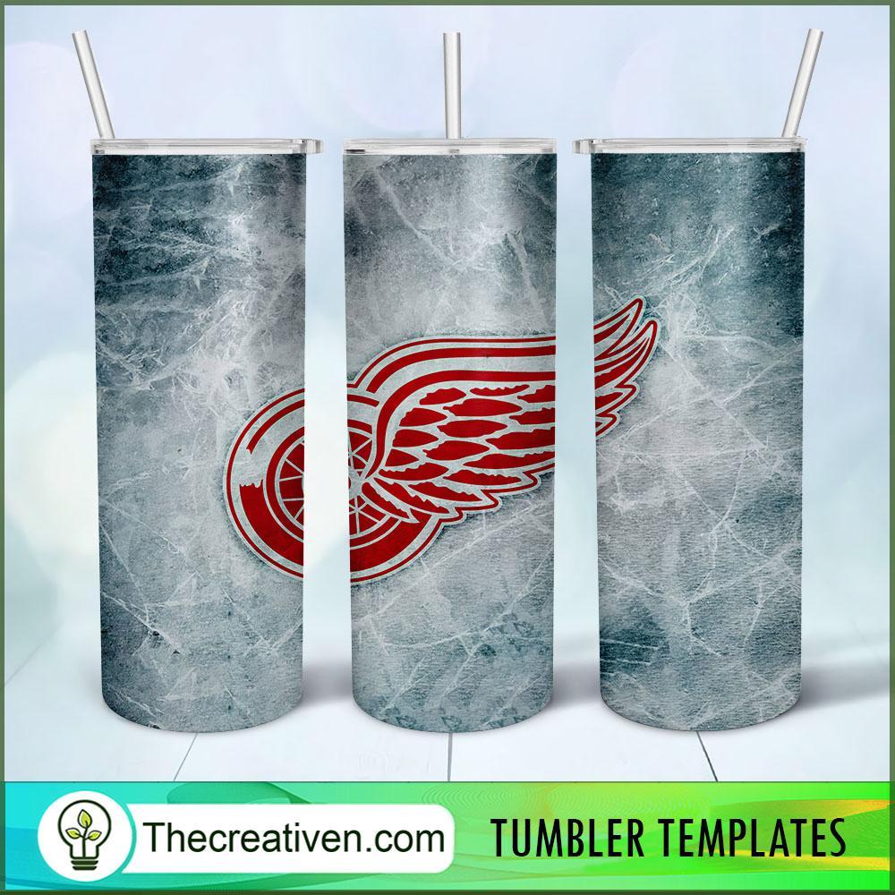 Detroit Red Wings Skinny Tumbler Wrap – Digital Download 1 Detroit Red Wings Skinny Tumbler Wrap – Digital Download