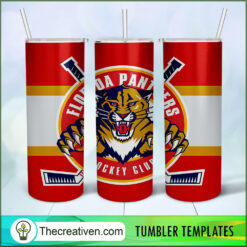 Florida Panthers Skinny Tumbler Wrap – Digital Download
