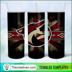 Arizona Coyotes Skinny Tumbler Wrap – Digital Download