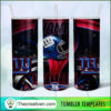 New York Giants Skinny Tumbler Wrap – Digital Download