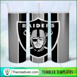 Las Vegas Raiders Skinny Tumbler Wrap – Digital Download