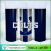 Indianapolis Colts Skinny Tumbler Wrap – Digital Download