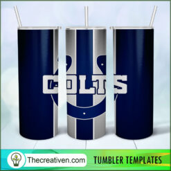 Indianapolis Colts Skinny Tumbler Wrap – Digital Download