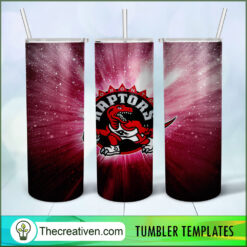 Toronto Raptors Skinny Tumbler Wrap – Digital Download