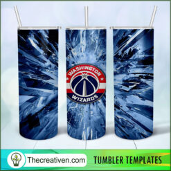 Washington Wizards Skinny Tumbler Wrap – Digital Download
