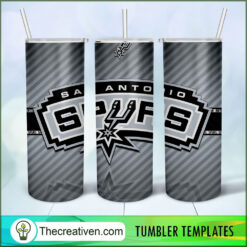 San Antonio Spurs Skinny Tumbler Wrap – Digital Download