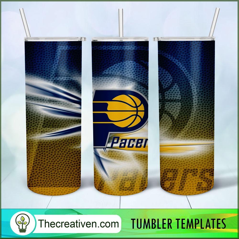 Pacers Skinny Tumbler Wrap – Digital Download 1 Pacers Skinny Tumbler Wrap – Digital Download