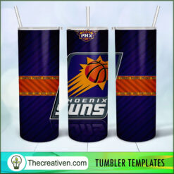 Phoenix Suns Skinny Tumbler Wrap – Digital Download