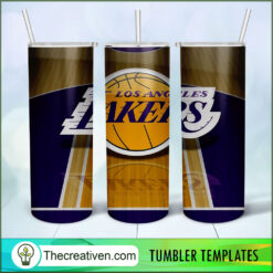 Lakers Skinny Tumbler Wrap – Digital Download