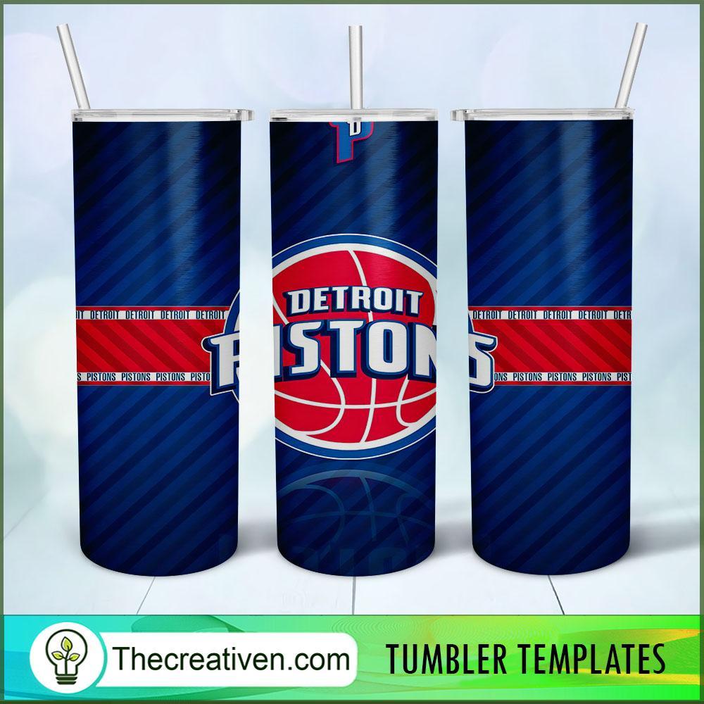 Detroit Pistons Skinny Tumbler Wrap – Digital Download 1 Detroit Pistons Skinny Tumbler Wrap – Digital Download