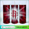 Houston Rockets Skinny Tumbler Wrap – Digital Download