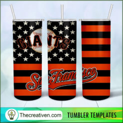San Francisco Giants Skinny Tumbler Wrap – Digital Download