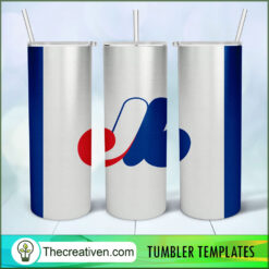 Montreal Expos Skinny Tumbler Wrap – Digital Download
