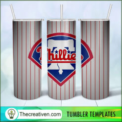 Philadelphia Phillies Skinny Tumbler Wrap – Digital Download