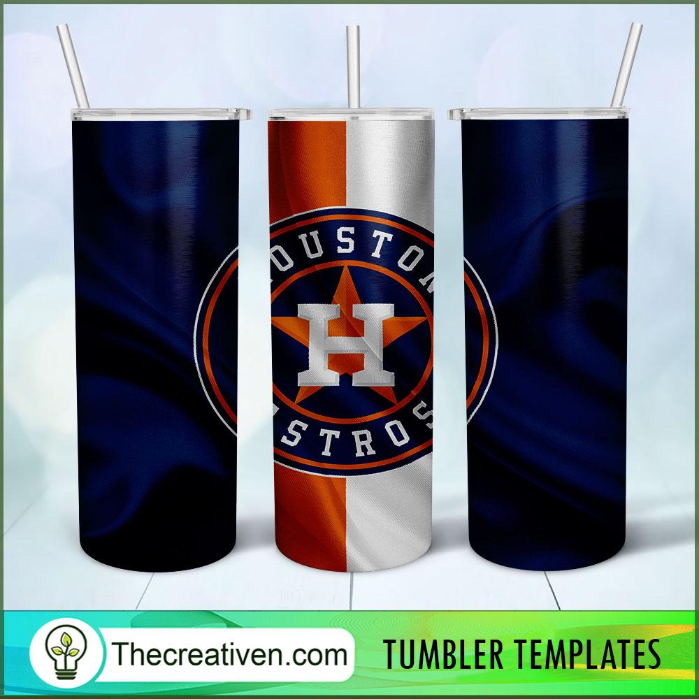 Houston Astros Skinny Tumbler Wrap – Digital Download 1 Houston Astros Skinny Tumbler Wrap – Digital Download