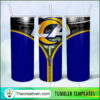 LA Rams Zipper Skinny Tumbler Wrap – Digital Download 5 LA Rams Zipper copy