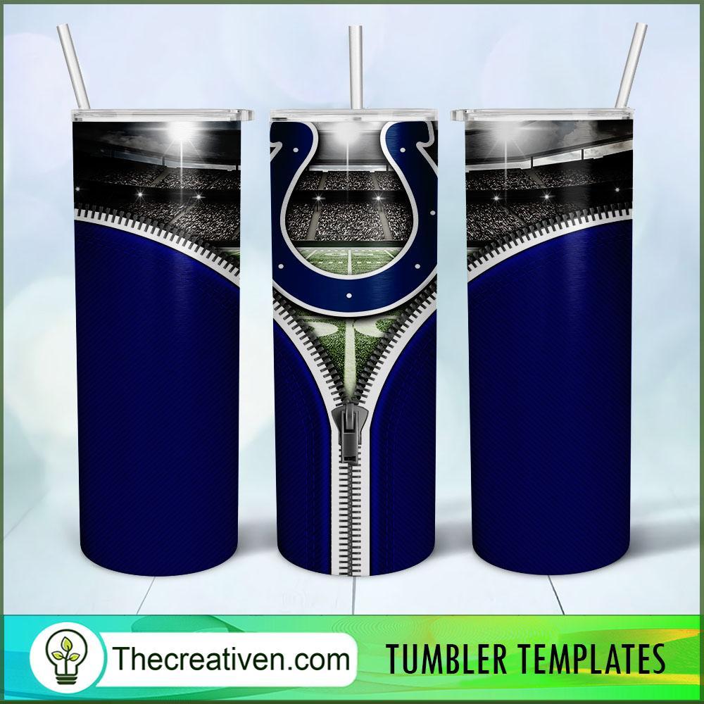 Indianapolis Colts Zipper Skinny Tumbler Wrap – Digital Download 1 Indianapolis Colts Zipper Skinny Tumbler Wrap – Digital Download