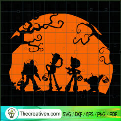Toy Story Trick Or Treats SVG Cut File for Cricut & Silhouette